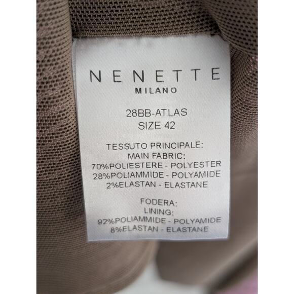 Nenette Milano Rose Pink Sequin Maxi Dress IT 42 US S Evening Gown Made in Italy - Picture 7 of 7